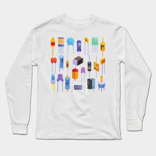 Electronic components Long Sleeve T-Shirt